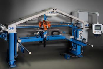 Kuhlmeyer ZBS Robotec dual-belt automatic grinding machine