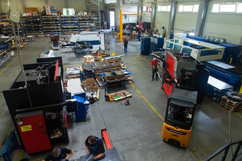 Melior Laser - sheet metal fabrication site expansion