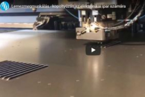 Normál acél oldallemez gyártása, kopoltyúzás- videó