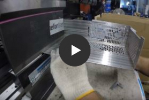 Alumínium lemezmegmunkálás, burkolat gyártása - videó