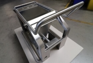Stainless steel sheet metal fabrication for food machinery industry